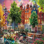20793 PUZZLE 1000 BEAUTİFUL SUNSET İN AMSTERDAM-2