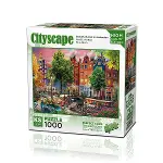 20793 PUZZLE 1000 BEAUTİFUL SUNSET İN AMSTERDAM-1