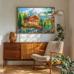 20815 PUZZLE 1000 Alpine Fishing-3