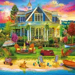 20814 PUZZLE 1000 Memories at the Lake-2