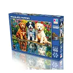 31503 FEARLESS PUPPIES 100 PARÇA PUZZLE-1