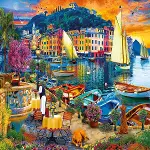 20812 PUZZLE 1000 Evening in Portofino-2