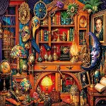 20853 PUZZLE 1000 ENCHANTED COLLERTORS ROOM-2