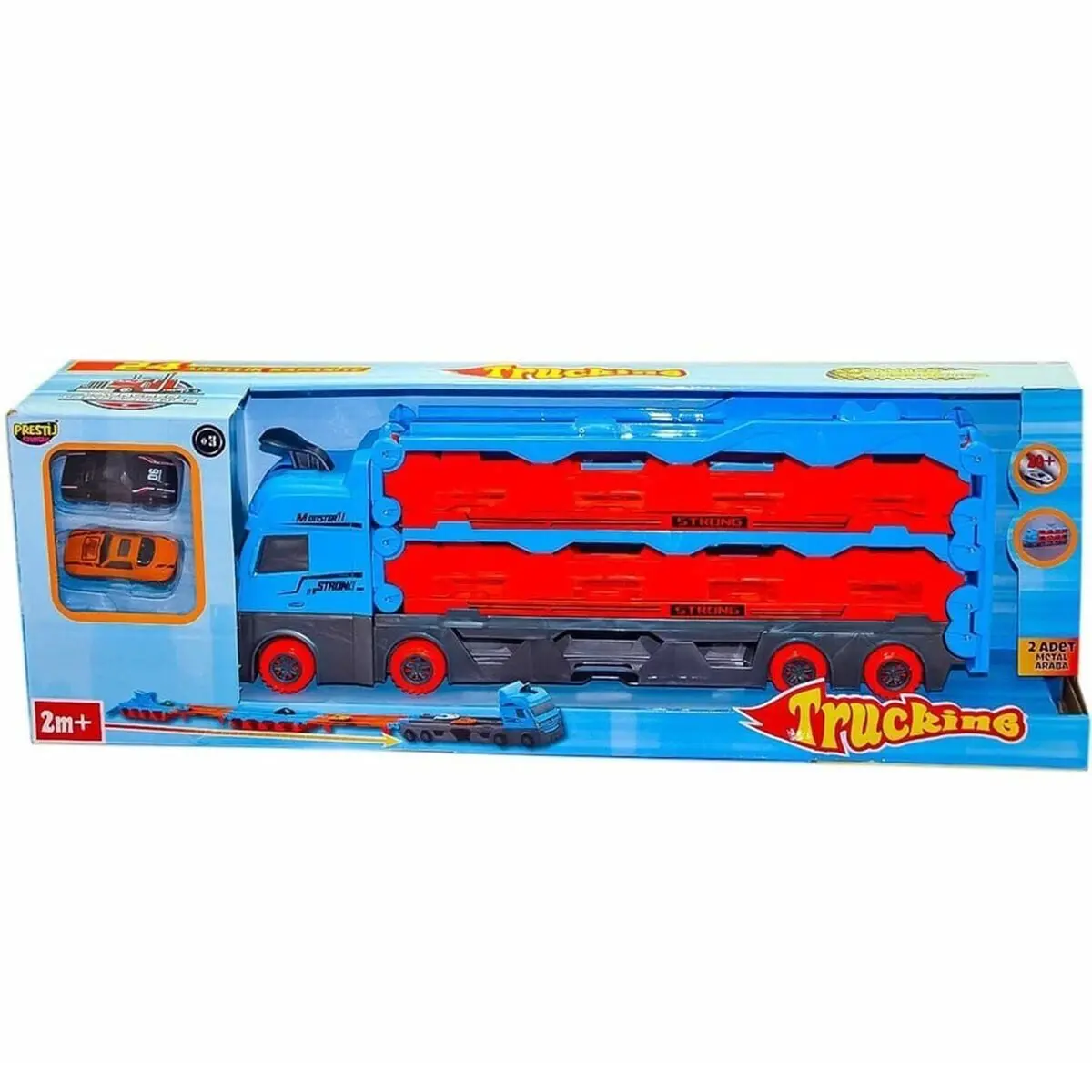 FAB-1604 Yarış Pistli Tır- Prestij Oyuncak