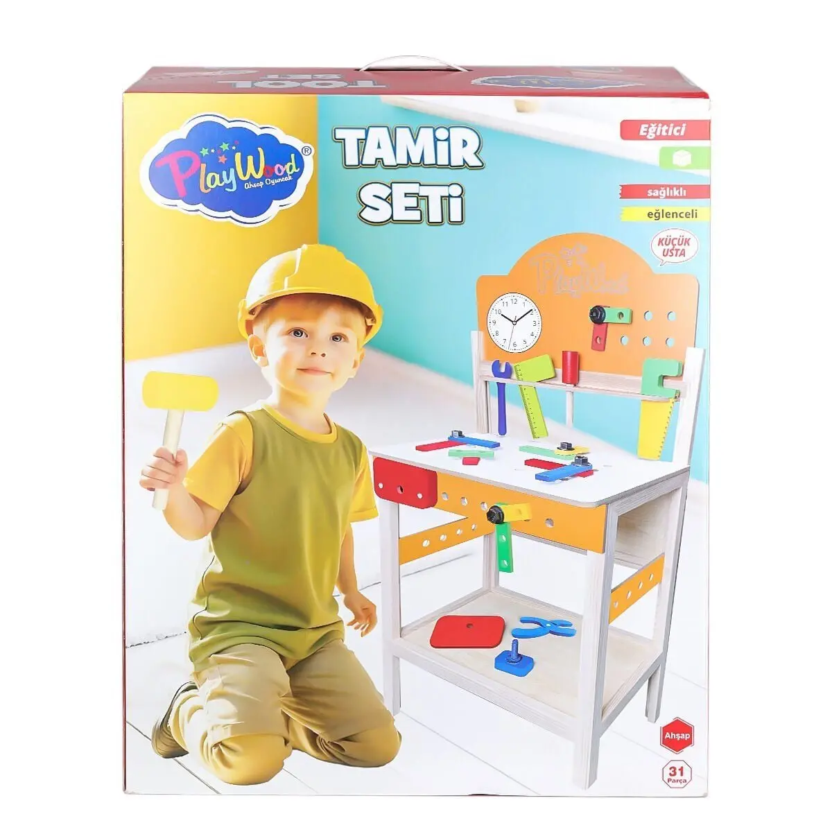 ONY-412 Ahşap Tamir Seti -Onyıl Oyuncak