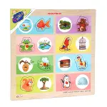 ONY-363-364 Ahşap Tutmalı Eşleştirme Hangi Hayvan Nerede Yaşar -Onyıl-1