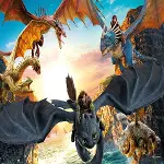 HD 714 HOW TO TRAIN YOUR DRAGON PUZZLE 100 PRÇ-2