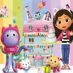 GB 709 GABBYS DOLLHOUSE PUZZLE 50 PRÇ-2