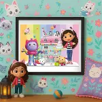 GB 709 GABBYS DOLLHOUSE PUZZLE 50 PRÇ-3