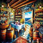 20827 PUZZLE 1000 Wine House-2