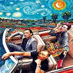 20823 PUZZLE 1000 Starry Night of Art-2