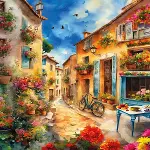 20075 PUZZLE 500 NARROW STONY STREET-2