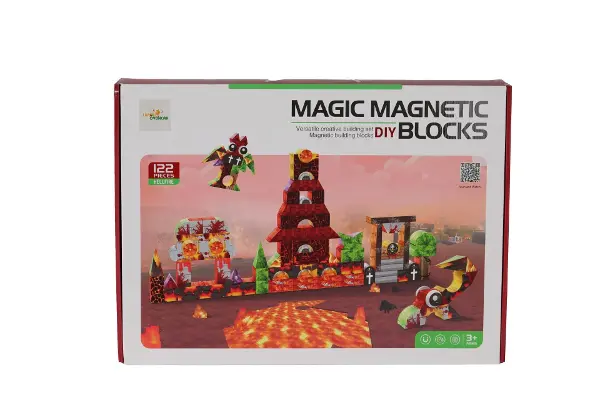 66011 MANYETİK PUZZLE 122 PARÇA
