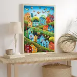 20079 PUZZLE 500 Village Tith Butterflies-3