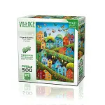 20079 PUZZLE 500 Village Tith Butterflies-1