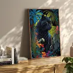 20071 PUZZLE 500 Black Panther With a Tropical-3