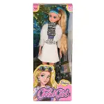 WG-115521  Ceketli Çizmeli Renkli Saçlı Bebek 29 cm -Vardem Oyuncak-1