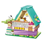 KP28018 Keeppley Lovely Street - Calico Cat Comic House 324 Parça Yapım Seti-2