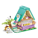 KP28018 Keeppley Lovely Street - Calico Cat Comic House 324 Parça Yapım Seti-3