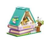 KP28018 Keeppley Lovely Street - Calico Cat Comic House 324 Parça Yapım Seti-4