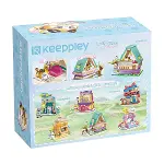 KP28018 Keeppley Lovely Street - Calico Cat Comic House 324 Parça Yapım Seti-6