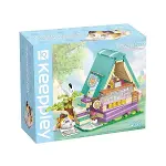 KP28018 Keeppley Lovely Street - Calico Cat Comic House 324 Parça Yapım Seti-1