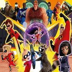 INC 113 INCREDIBLES 2 PUZZLE 200-2
