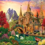 20779 PUZZLE 1000 CASTLE LAND-2