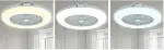 JOYSIDEA TAVAN VANTİLATÖRÜ & LED LAMBA AVİZE FN-990-2