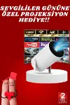 Sevgiliye Özel Hediye Ayaklı Sinema Projektörü Projeksiyon-1