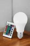 RGB Led Lamba Led Işık Ampul Renk Değiştirebilen 100 Watt-2