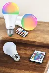 RGB Led Lamba Led Işık Ampul Renk Değiştirebilen 100 Watt-3