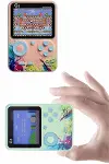 Game Box Oyun Konsolu 500 Retro Oyunlu Mini Taşınabilir 3 İnç-5