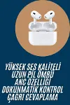 Yeni Nesil Pro Bluetooth Kulaklık Android ve İOS Uyumlu Dokunmatik Kontrol-2