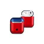 Apple Airpods 2 (2.nesil) 3in1 Kılıf - Kırmızı-Lacivert-2