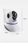 Akıllı Gece Görüşlü Sensörlü Wifi Kamera Telefondan Takip Edilebilir-4