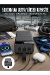 Powerbank Çoklu Şarj Girişi 50.000 Mah Taşınabilir Dijital Göstergeli (Kopya)-1