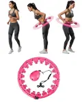 Masajlı Akıllı Hula Hoop Ayarlanabilir Fitness Çemberi-4