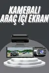 Video ve Fotoğraf Kaydedici Sürüş Kamerası Ön ve Arka Çift Kameralı-2