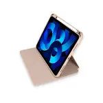 Apple İpad Pro 11 (2021) Kılıf Ling 360 Kalemlikli Tablet Kılıf - Rose Gold-2