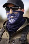 Sakallı Yüz Desenli Baf Buff – Çok Amaçlı Boyunluk & Maske 1 No-3