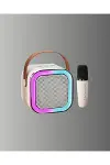 Bluetooth Karaoke Mikrofon ve Hoparlör Seti Taşınabilir-2