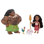 JKP 237556 Disney Moana - 15 cm Maui & Moana ve Arkadaşları  Set-2
