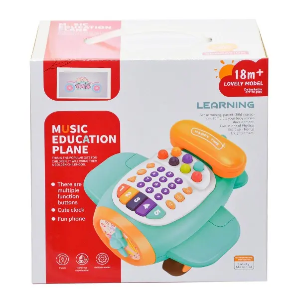 668-107 MUSICAL EDUCATIONAL PLANE