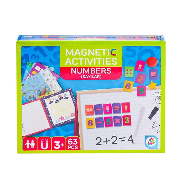 LC7980 Manyetik Aktivite Sayılar -Laçokids