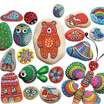 5307 Kumtoys Taş Boyama - Stone Painting / +6 yaş-4