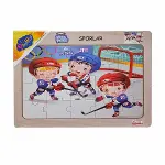 ONY-85-86-87-88 Ahşap Eğitici Puzzle Sporlar -Onyıl-2