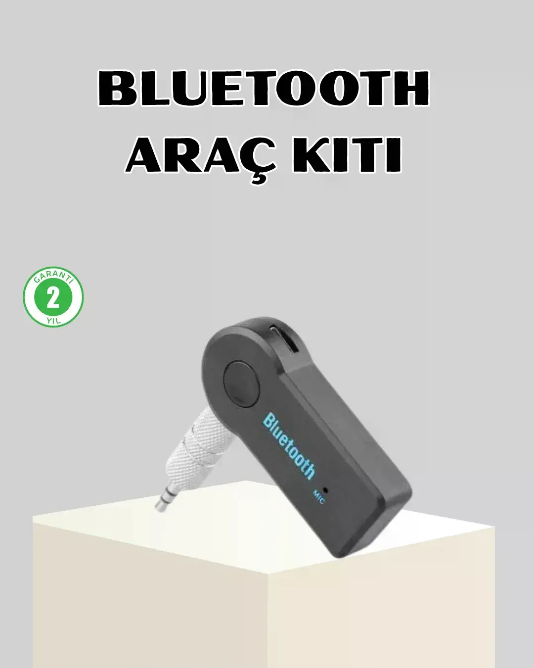Bluetooth Araç Kiti AUX MP3 Çalar Kablosuz Eller Serbest Cihaz