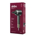 Gri Bldc Turbo Motor Saç Kurutma - Şekil Makinesi 1500W 3-KDM.HIZ 4-KDM.ISIAYAR=SICAK-ILIK-HAFİF-SOĞ-2