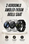 Akıllı Saat Arama Cevaplama Müzik Dinleme GPS Takibi-1